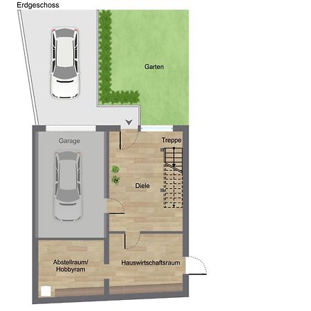Bohnapartments - Town House Am Stadtpark - Gratis Parkplatz - Wlan Erfurt Dış mekan fotoğraf