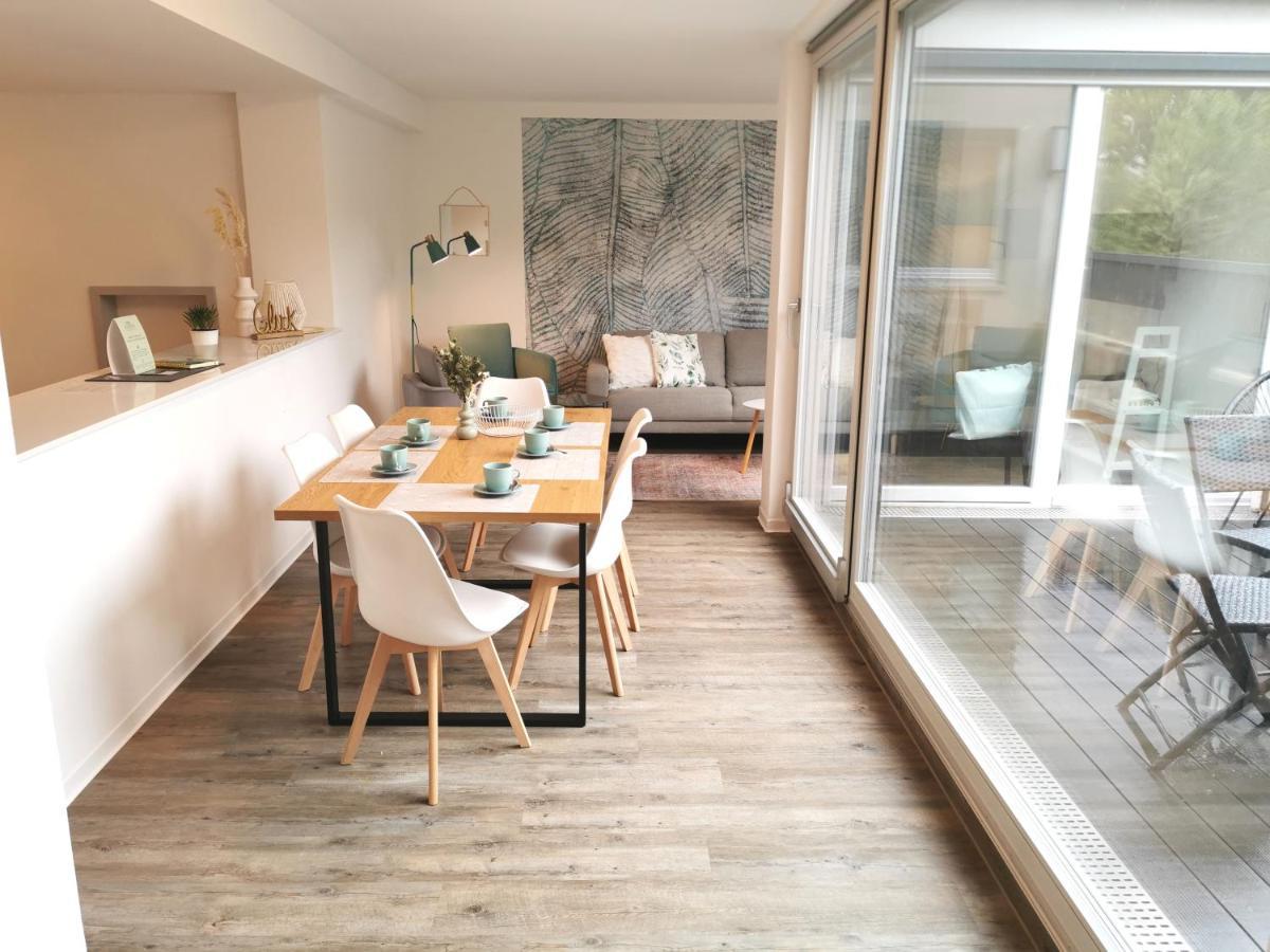Bohnapartments - Town House Am Stadtpark - Gratis Parkplatz - Wlan Erfurt Dış mekan fotoğraf