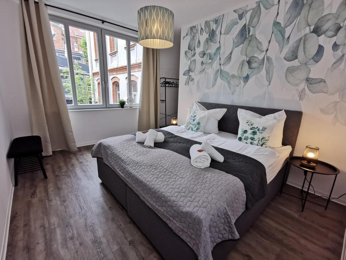 Bohnapartments - Town House Am Stadtpark - Gratis Parkplatz - Wlan Erfurt Dış mekan fotoğraf
