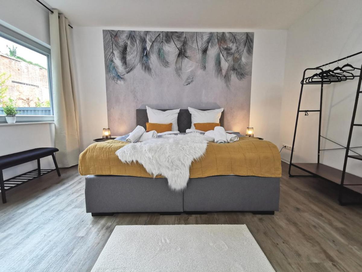 Bohnapartments - Town House Am Stadtpark - Gratis Parkplatz - Wlan Erfurt Dış mekan fotoğraf